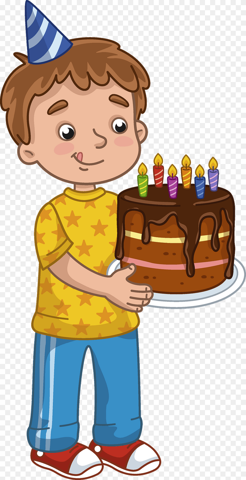 Birthday Boy Clipart, Person, Birthday Cake, Cake, People Png