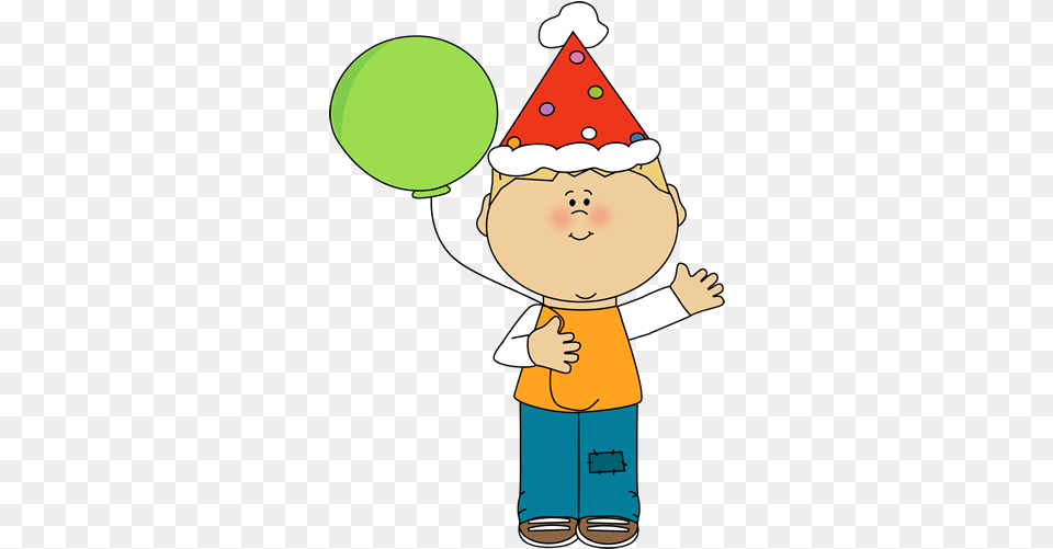 Birthday Boy Clipart Clip Art Boy Birthday Party Clipart, Clothing, Hat, Balloon, Winter Free Png Download