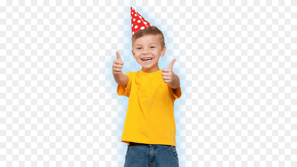 Birthday Boy Giving Two Thumbs Up Stock Photography, Body Part, Person, Hat, Hand Png Image