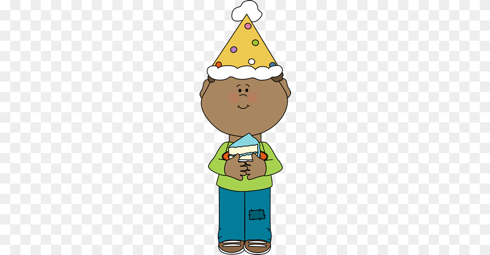 Birthday Boy With A Slice Of Cake Infantiles, Clothing, Hat, Baby, Person Free Png