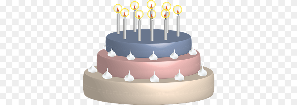 Birthday Cake Birthday Cake, Cream, Dessert, Food Png Image