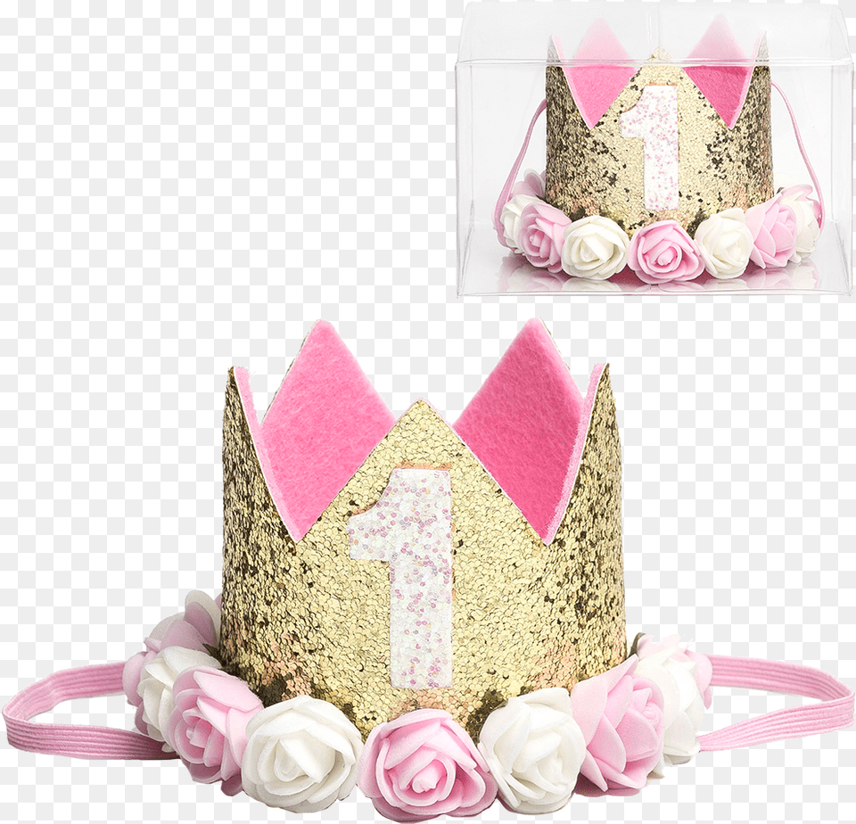 Birthday Cake, Clothing, Hat, Rose, Plant Free Png Download