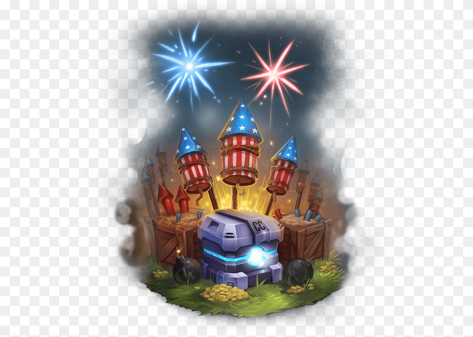 Birthday Cake, Lighting, Fireworks Png