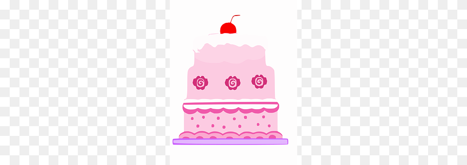 Birthday Cake Birthday Cake, Cream, Dessert, Food Free Png Download