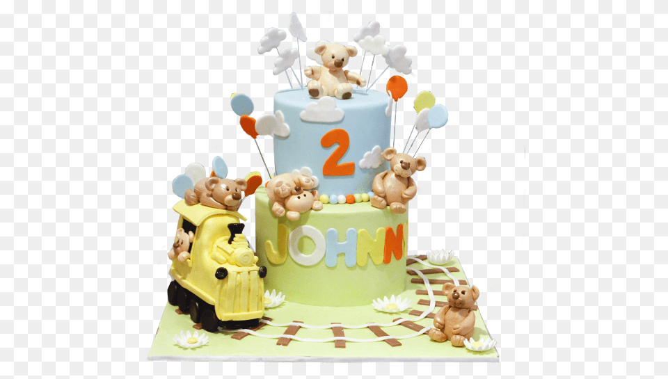 Birthday Cake 2nd Birthday Cake, Birthday Cake, Cream, Dessert, Food Free Png Download