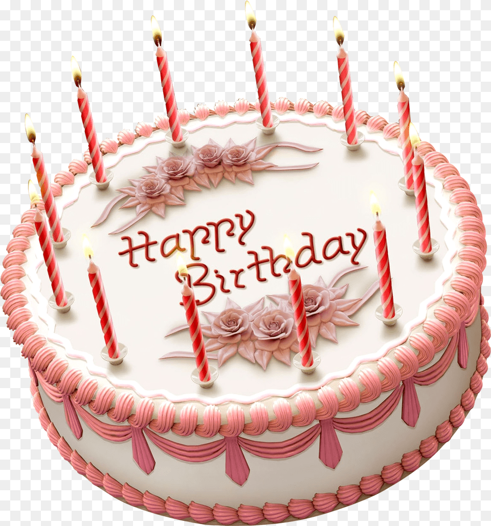 Birthday Cake, Birthday Cake, Cream, Dessert, Food Free Png