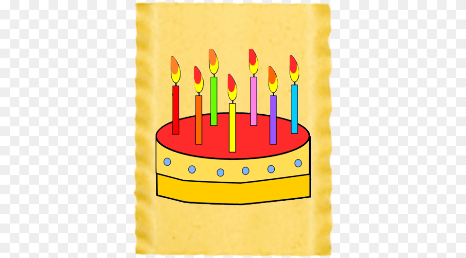 Birthday Cake Cartoon 3 Candles, Birthday Cake, Cream, Dessert, Food Free Png