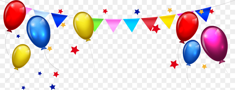 Birthday Cake Cartoon Clip Art Transparent Background Happy Birthday, Balloon Free Png Download