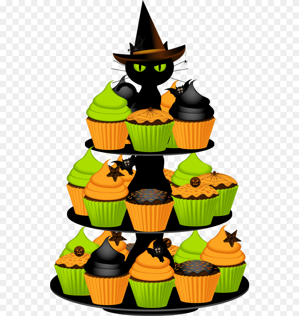 Birthday Cake Clip Art Halloween, Birthday Cake, Cream, Cupcake, Dessert Free Png Download