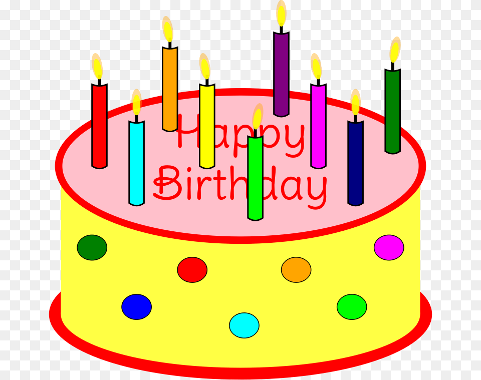 Birthday Cake Clip Art September, Birthday Cake, Cream, Dessert, Food Free Transparent Png