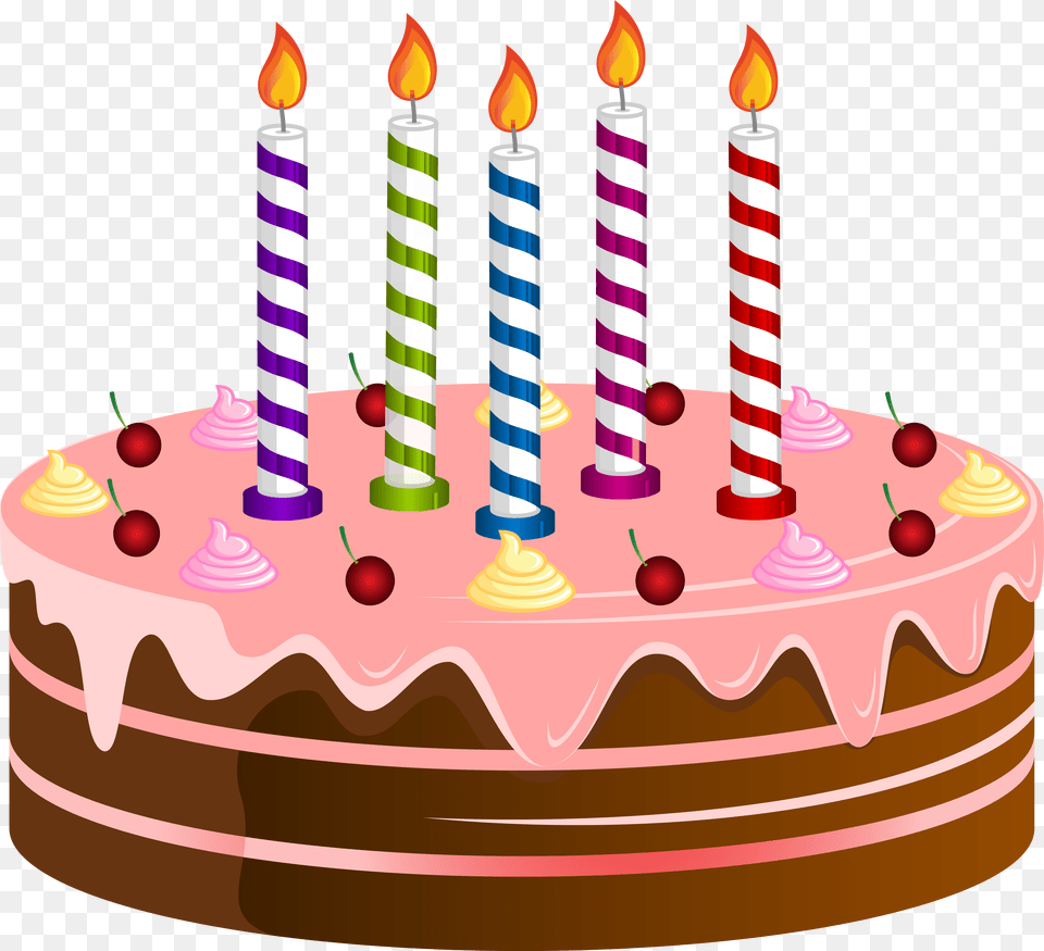 Birthday Cake Clip Transparent Transparent Background Cake, Birthday Cake, Cream, Dessert, Food Png Image