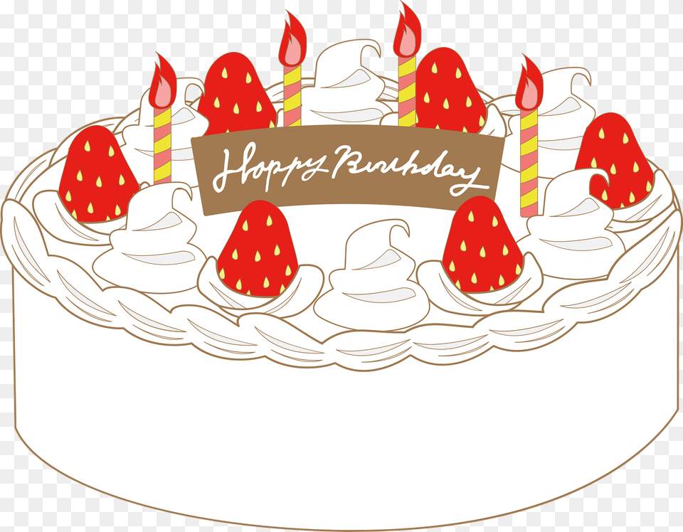 Birthday Cake Clipart, Food, Birthday Cake, Cream, Dessert Free Png