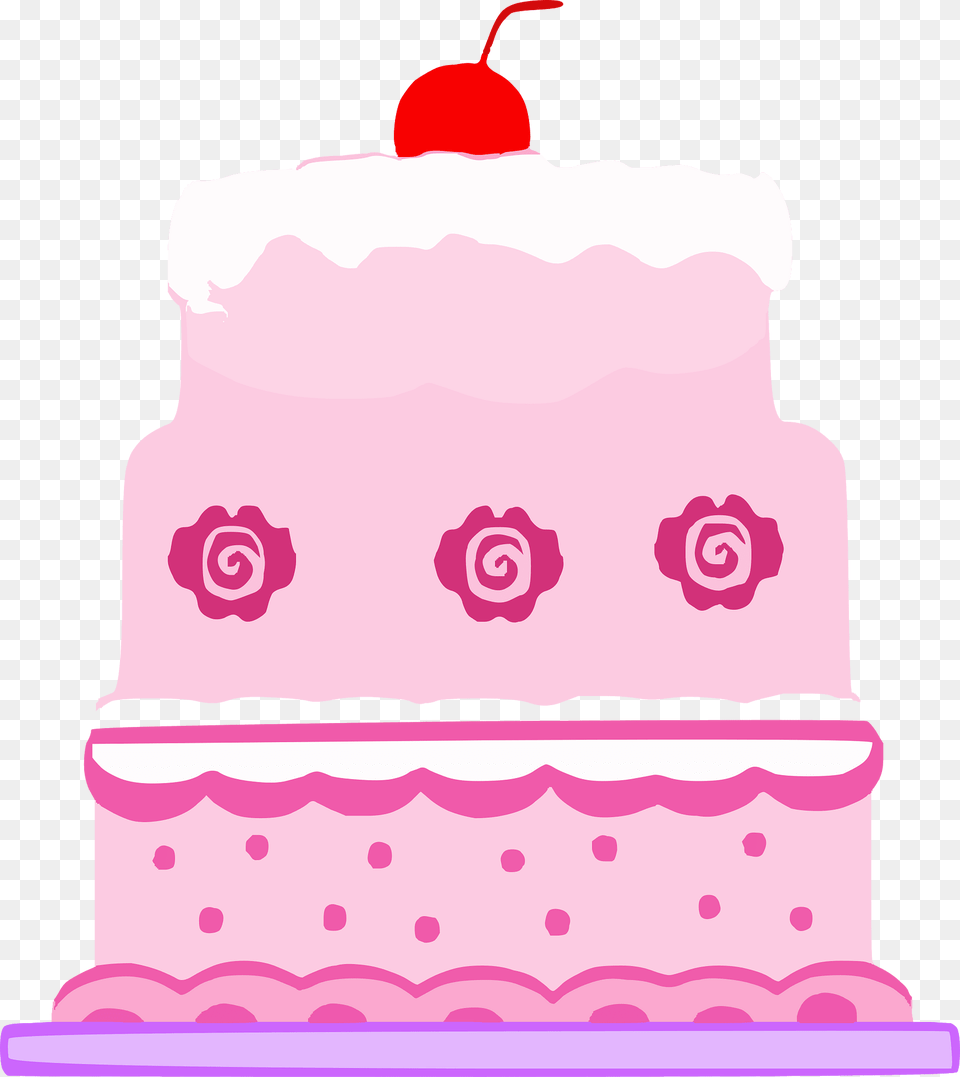 Birthday Cake Clipart, Dessert, Food, Birthday Cake, Cream Png