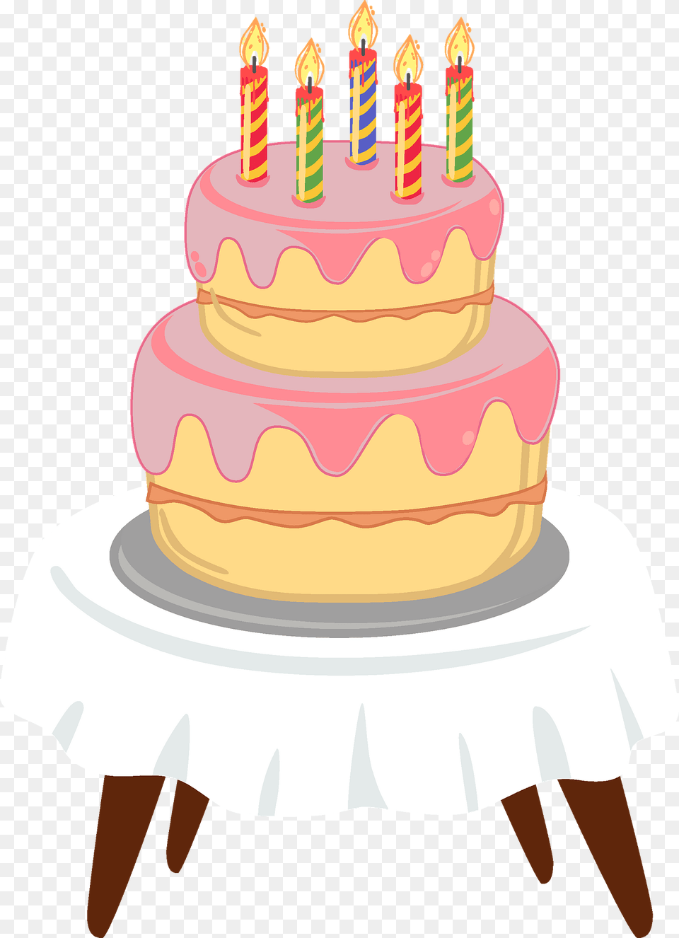 Birthday Cake Clipart, Birthday Cake, Cream, Dessert, Food Png Image