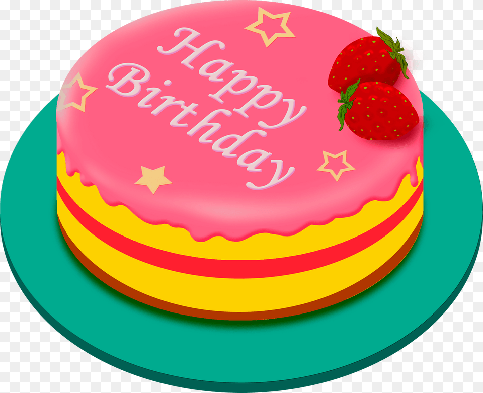 Birthday Cake Clipart, Birthday Cake, Cream, Dessert, Food Free Png