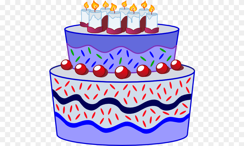 Birthday Cake Clipart Birthday Cake Boy Cartoon, Birthday Cake, Cream, Dessert, Food Free Png Download