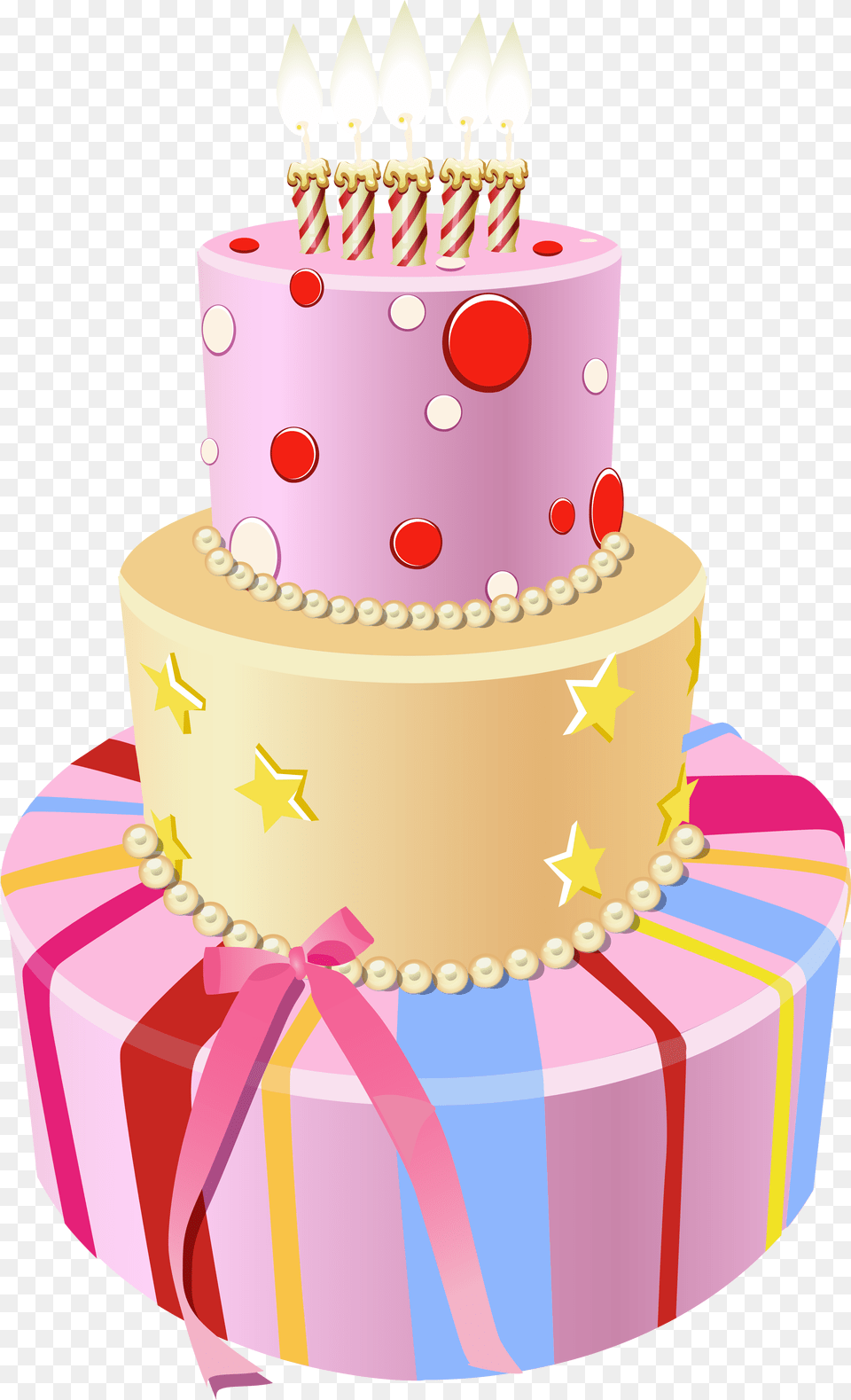 Birthday Cake Clipart Image Birthday Cakes, Birthday Cake, Cream, Dessert, Food Free Transparent Png