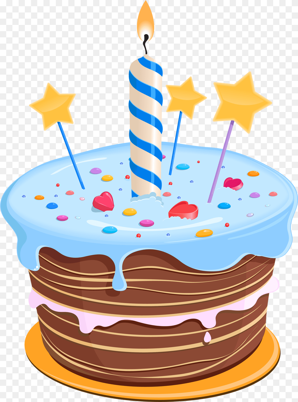 Birthday Cake Clipart Transparent Background, Birthday Cake, Cream, Dessert, Food Png Image