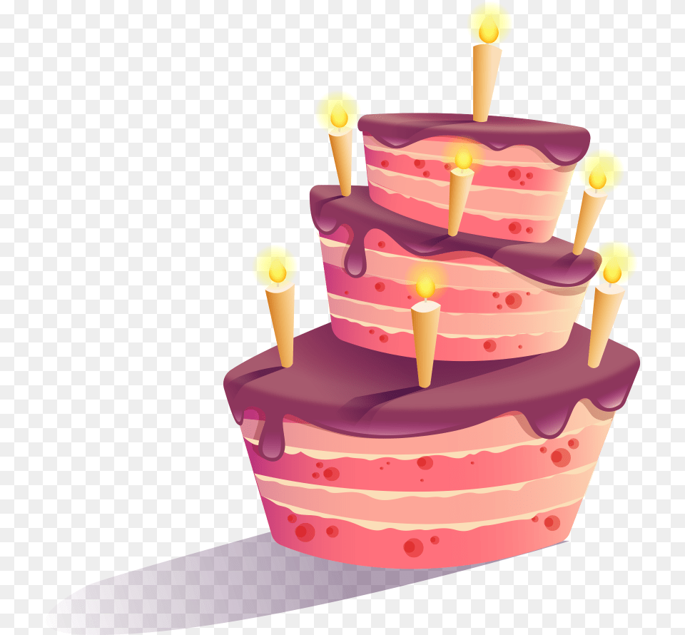 Birthday Cake Clipart Transparent Birthday Cake No Background, Birthday Cake, Cream, Dessert, Food Png Image