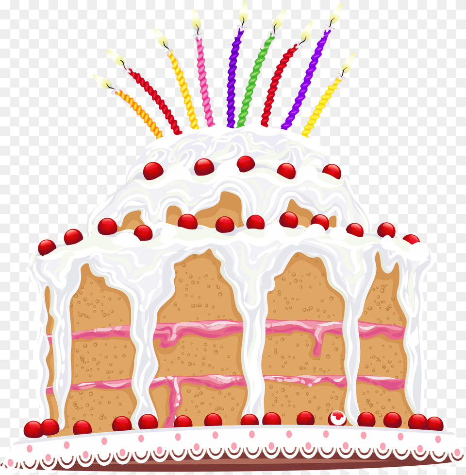 Birthday Cake Cupcake Wedding Clip Art Birthday Cake Birthday Cake, Birthday Cake, Cream, Dessert, Food Png Image