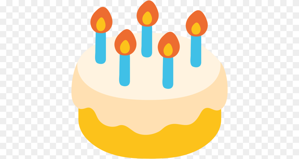 Birthday Cake Emoji, Birthday Cake, Cream, Dessert, Food Png Image