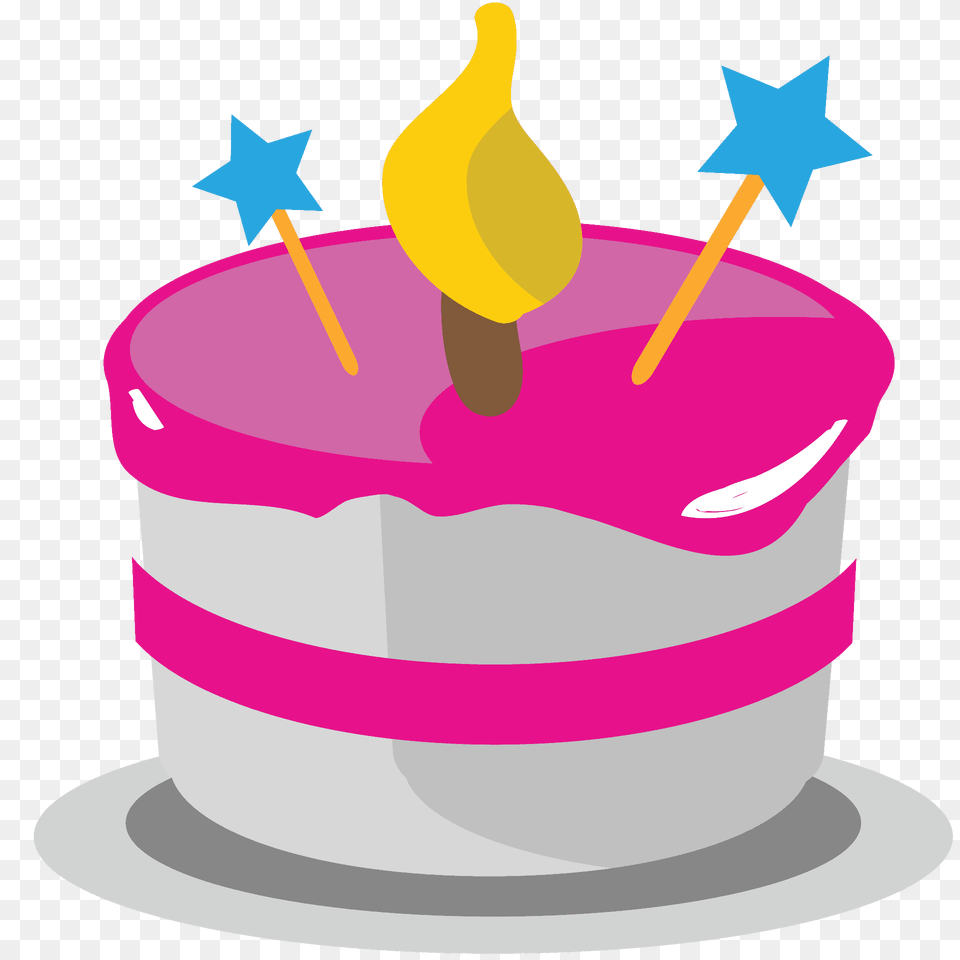 Birthday Cake Emoji Clipart, Birthday Cake, Cream, Dessert, Food Free Transparent Png