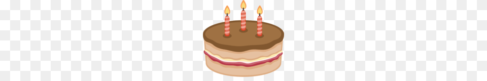 Birthday Cake Emoji On Facebook, Birthday Cake, Cream, Dessert, Food Free Png