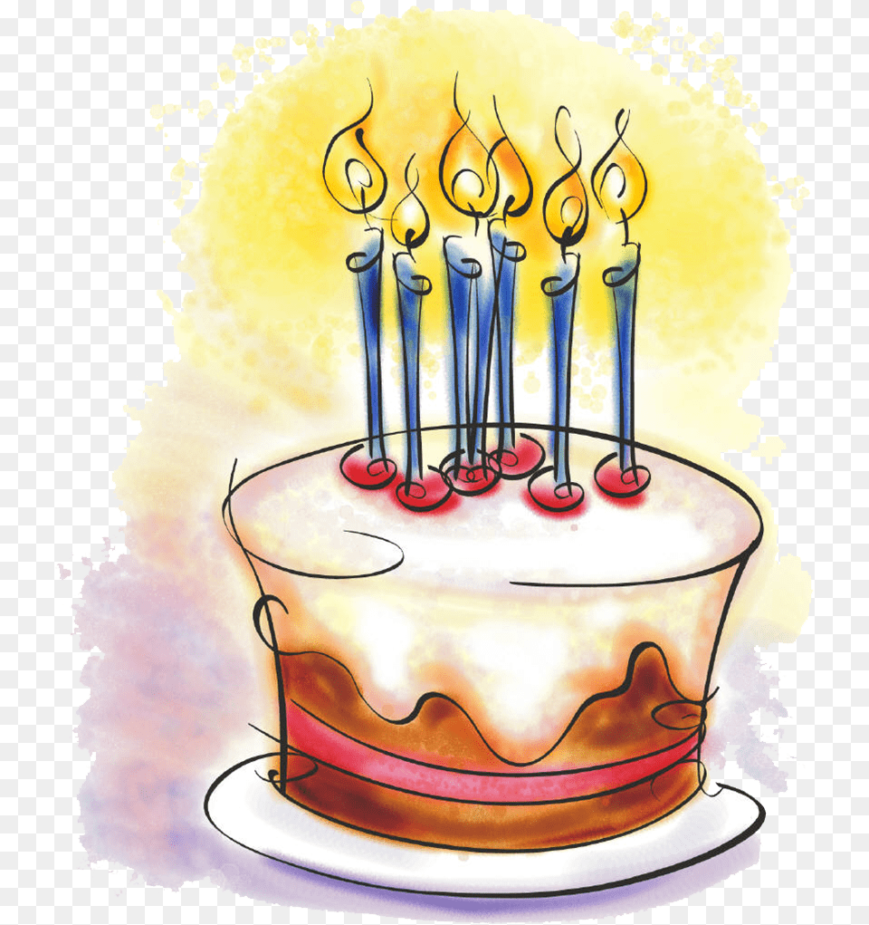 Birthday Cake File Transparent Birthday Cake, Birthday Cake, Cream, Dessert, Food Free Png