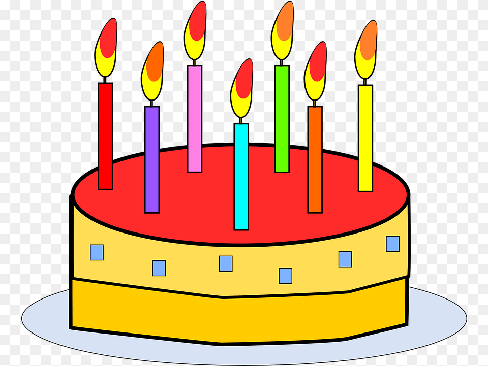 Birthday Cake Food Vector Graphic On Pixabay Quel Age As Tu Clipart, Birthday Cake, Cream, Dessert, Candle Free Png