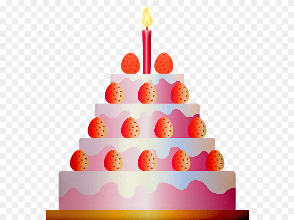 Birthday Cake Happy Birthday Cake Birthday Gateau D Anniversaire, Birthday Cake, Cream, Dessert, Food Free Transparent Png