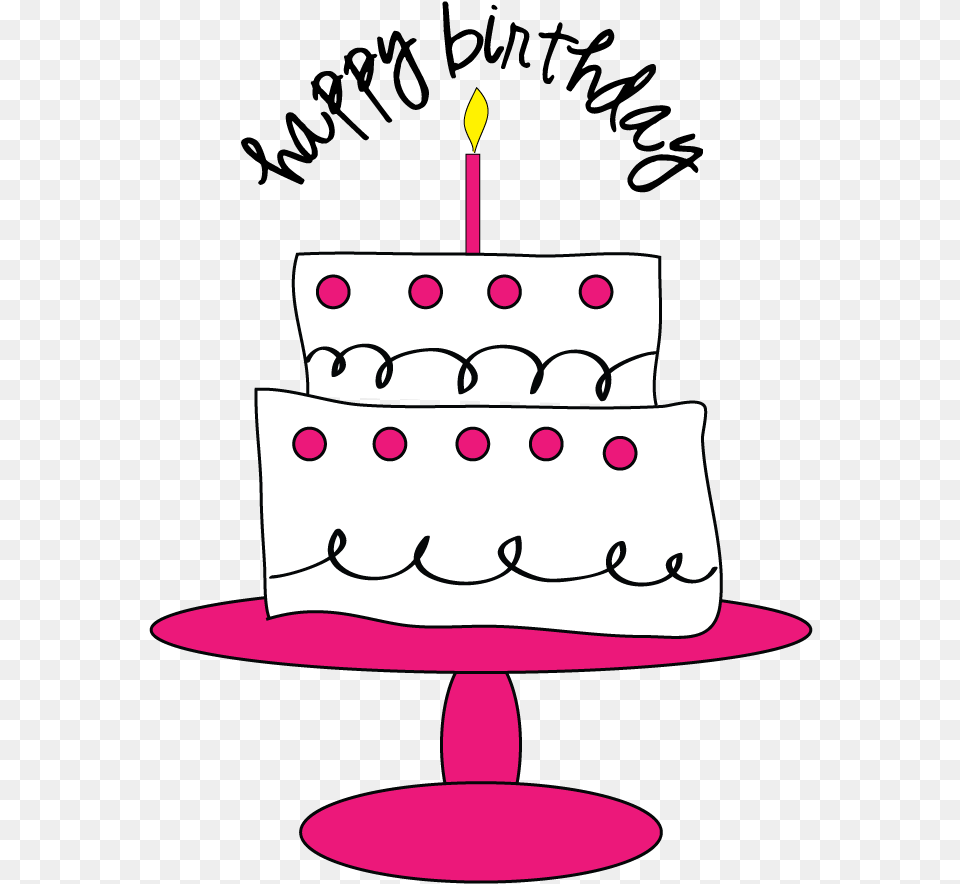 Birthday Cake Hat Clipart Cute Birthday Clipart, Dessert, Birthday Cake, Food, Cream Png Image