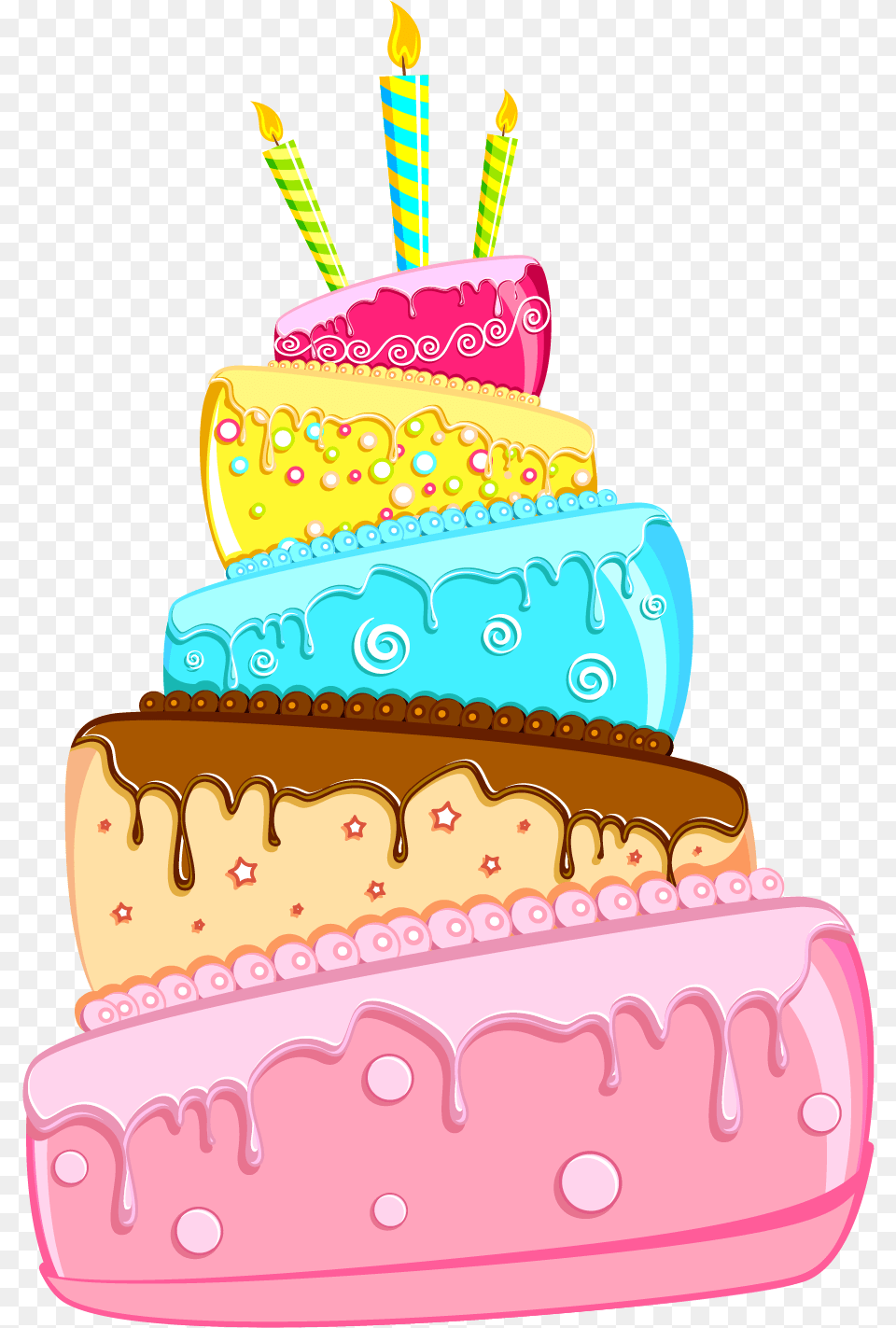 Birthday Cake Hd Sticker, Birthday Cake, Cream, Dessert, Food Png