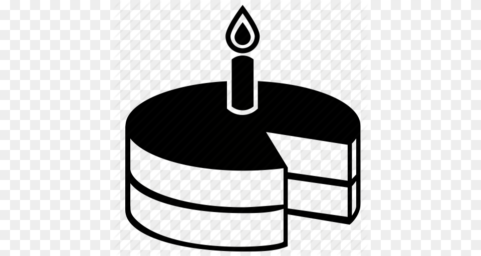 Birthday Cake Icon Clipart Birthday Cake Cake, Coil, Spiral, Brush, Device Free Png Download