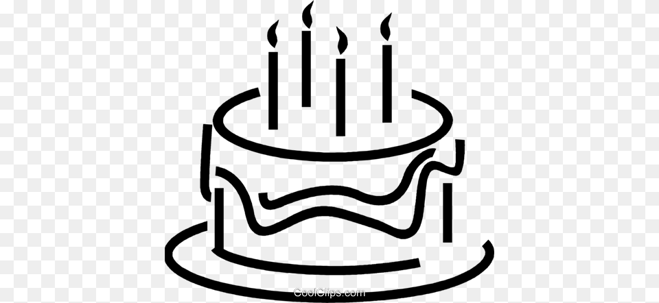 Birthday Cake Royalty Free Vector Clip Art Illustration, Birthday Cake, Cream, Dessert, Food Png Image