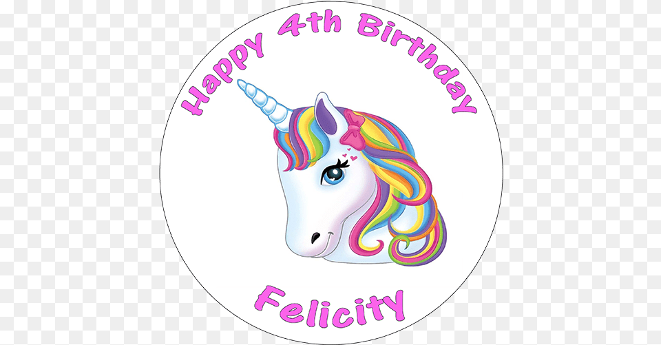 Birthday Cake Topper Illustration, Disk Free Png Download