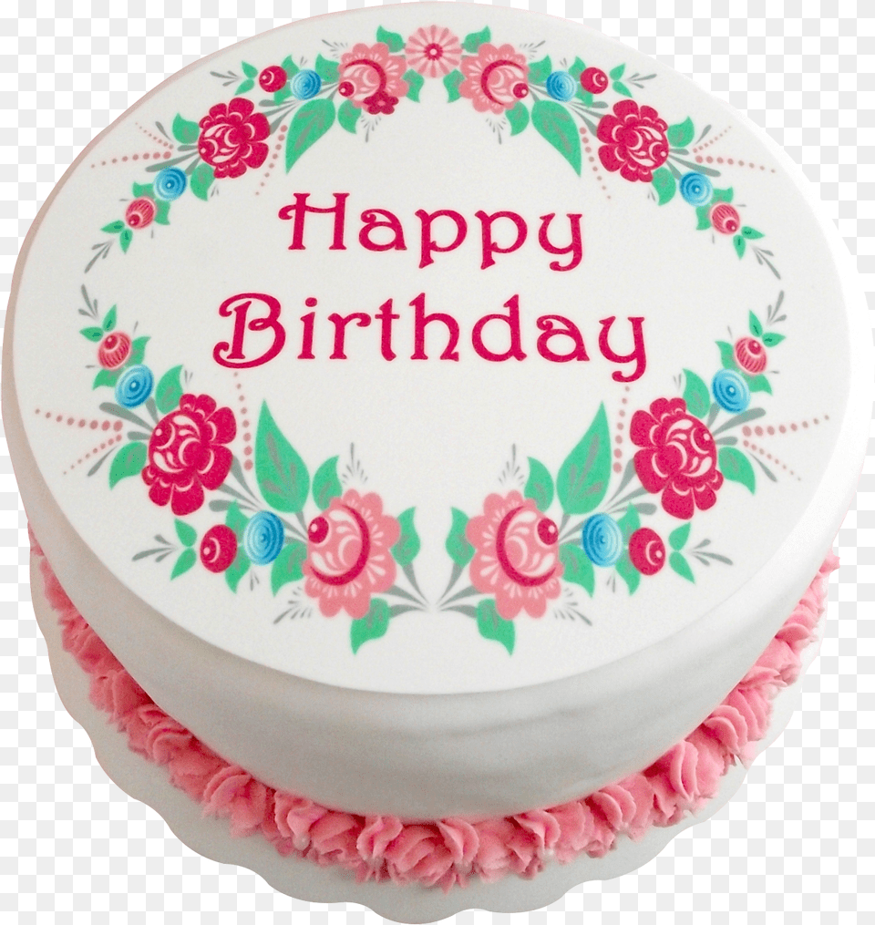 Birthday Cake Transparent Birthday Cake Transparent, Birthday Cake, Cream, Dessert, Food Free Png
