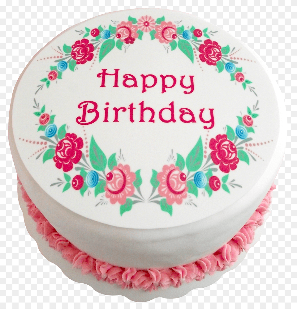 Birthday Cake Happy Birthday To You Cake, Birthday Cake, Cream, Dessert, Food Free Transparent Png