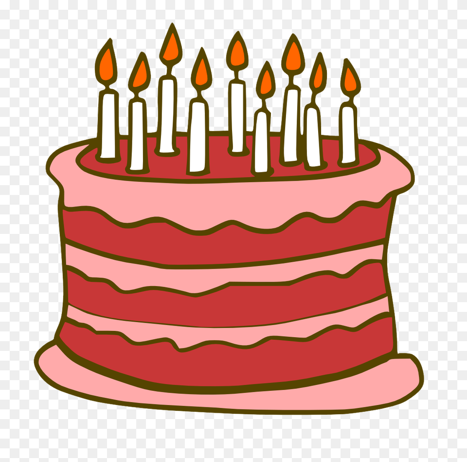 Birthday Cake Transparent Images, Birthday Cake, Cream, Dessert, Food Free Png
