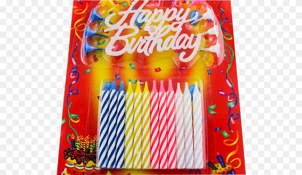 Birthday Candle, Sweets, Food, Candy, Accessories Png Image
