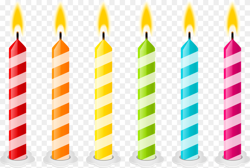 Birthday Candle Border Clipart Transparent Birthday Candles, Dynamite, Weapon, Birthday Cake, Cake Free Png