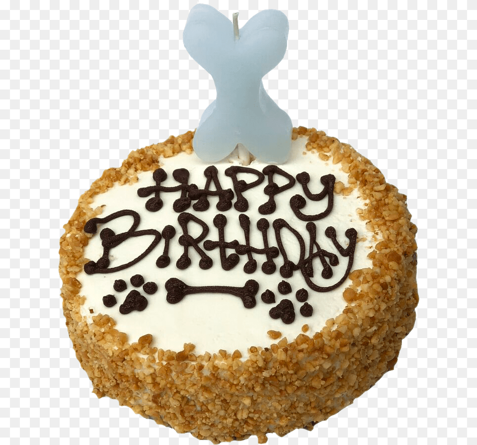 Birthday Candle On A Stick Birthday Cake, Birthday Cake, Cream, Dessert, Food Free Transparent Png