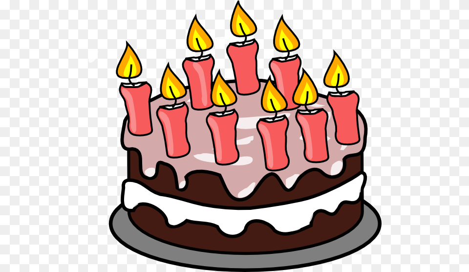 Birthday Candles Clipart Download Cake Clipart, Birthday Cake, Cream, Dessert, Food Png Image