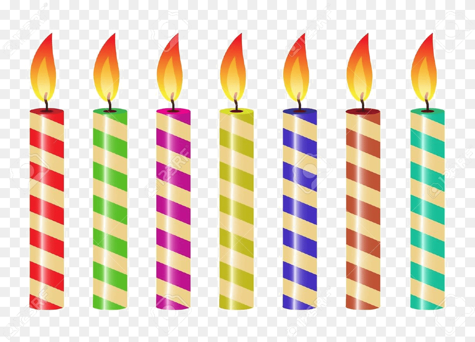 Birthday Candles Candle, Dynamite, Weapon Free Png Download