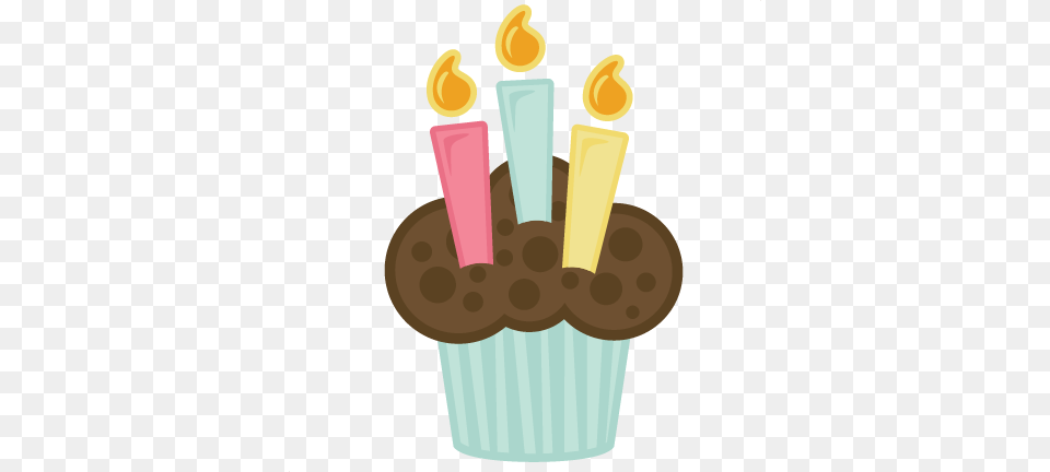 Birthday Candles Icon, Light, Cream, Dessert, Food Free Png Download
