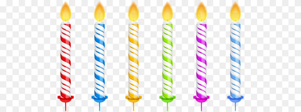 Birthday Candles Transparent Images Only, Candle, Birthday Cake, Cake, Cream Free Png