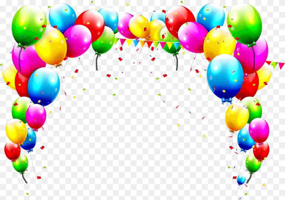 Birthday Canvas Background, Balloon Free Transparent Png