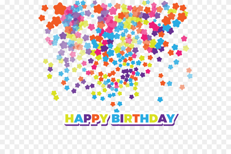 Birthday Celebration, Paper, Confetti Free Png