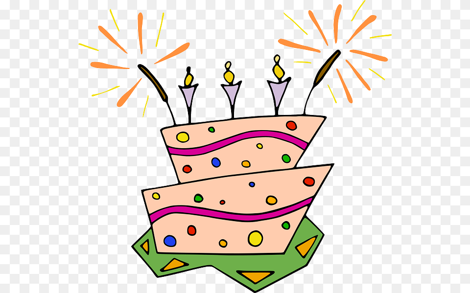 Birthday Celebration Clip Art, Birthday Cake, Cake, Cream, Dessert Free Png Download