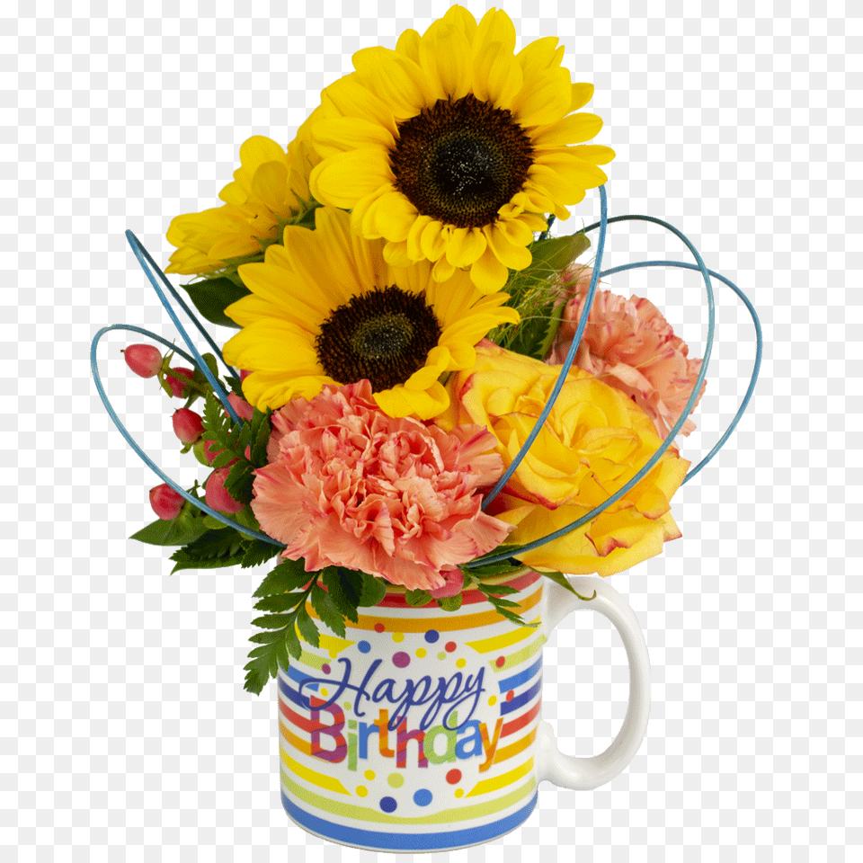 Birthday Cheer Bouquet, Flower, Flower Arrangement, Flower Bouquet, Plant Free Transparent Png