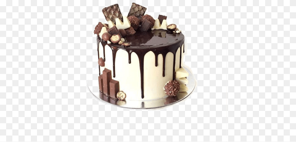 Birthday Chocolate Explosion Cake, Birthday Cake, Cream, Dessert, Food Free Transparent Png